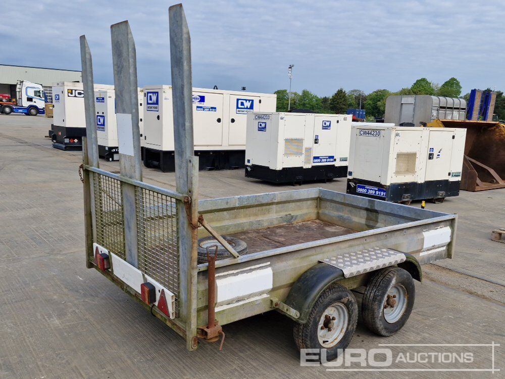 1.5 Ton Twin Axle Plant Trailer, Ramp - Remorque porte engin: photos 5 1.5 Ton Twin Axle Plant Trailer, Ramp - Remorque porte engin: photos 5