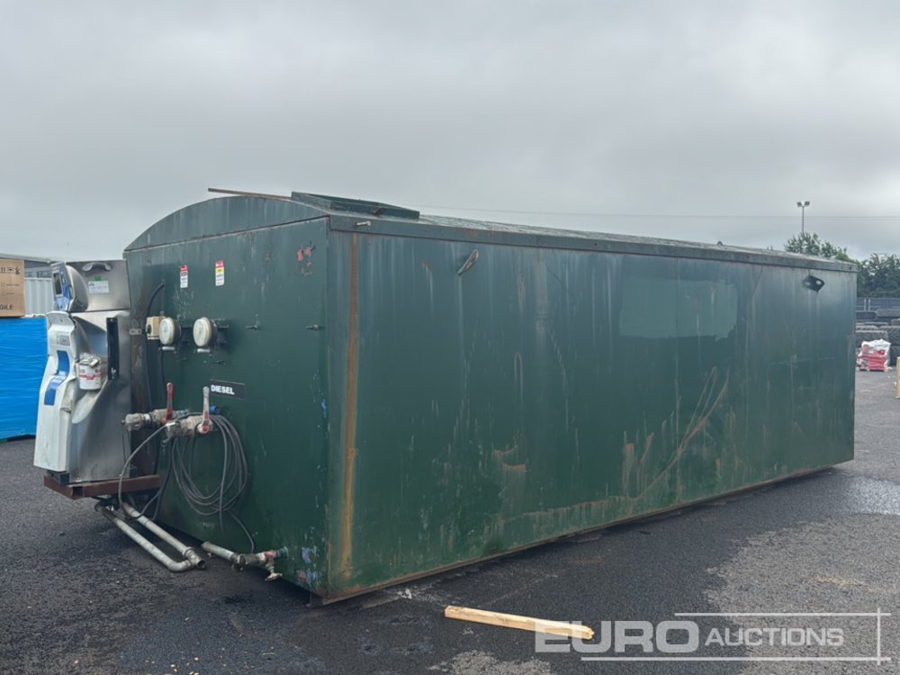 10000 Litre Steel Bunded Fuel Tank, Fuel Pump - Cuve de stockage: photos 1 10000 Litre Steel Bunded Fuel Tank, Fuel Pump - Cuve de stockage: photos 1