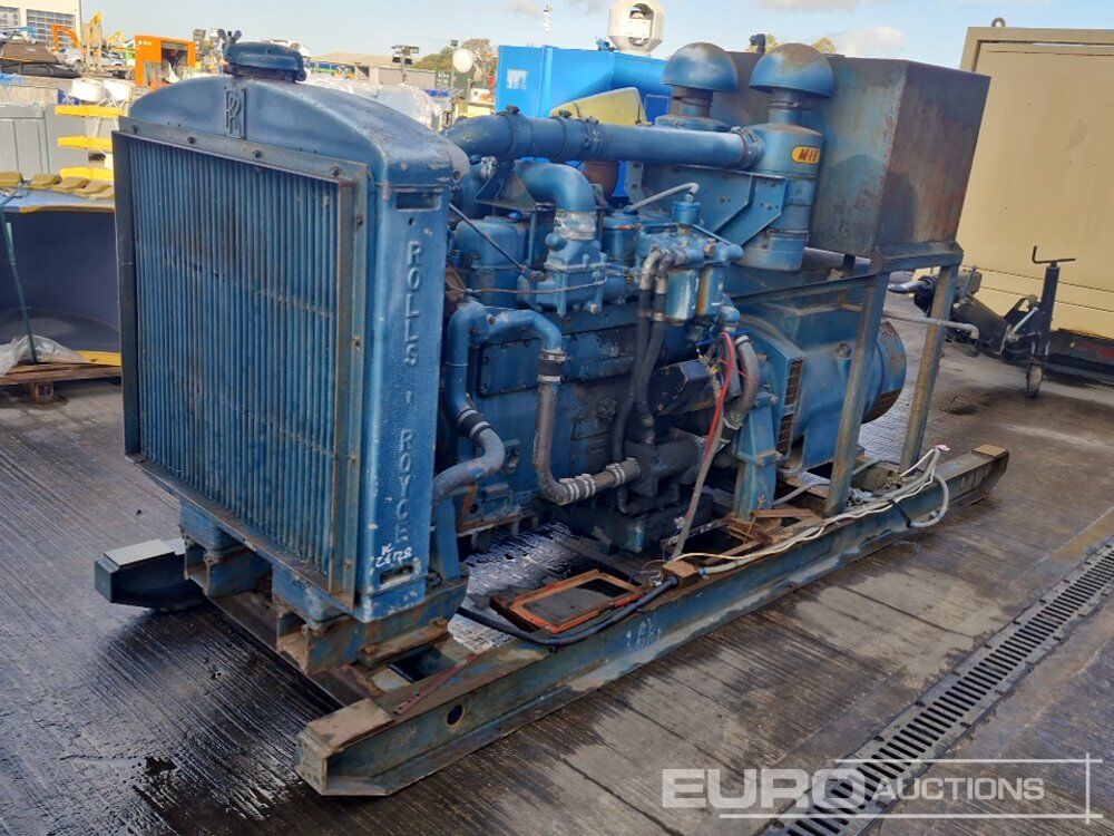 100kVA Generator, Rolls Royce Engine - Groupe électrogène: photos 1 100kVA Generator, Rolls Royce Engine - Groupe électrogène: photos 1