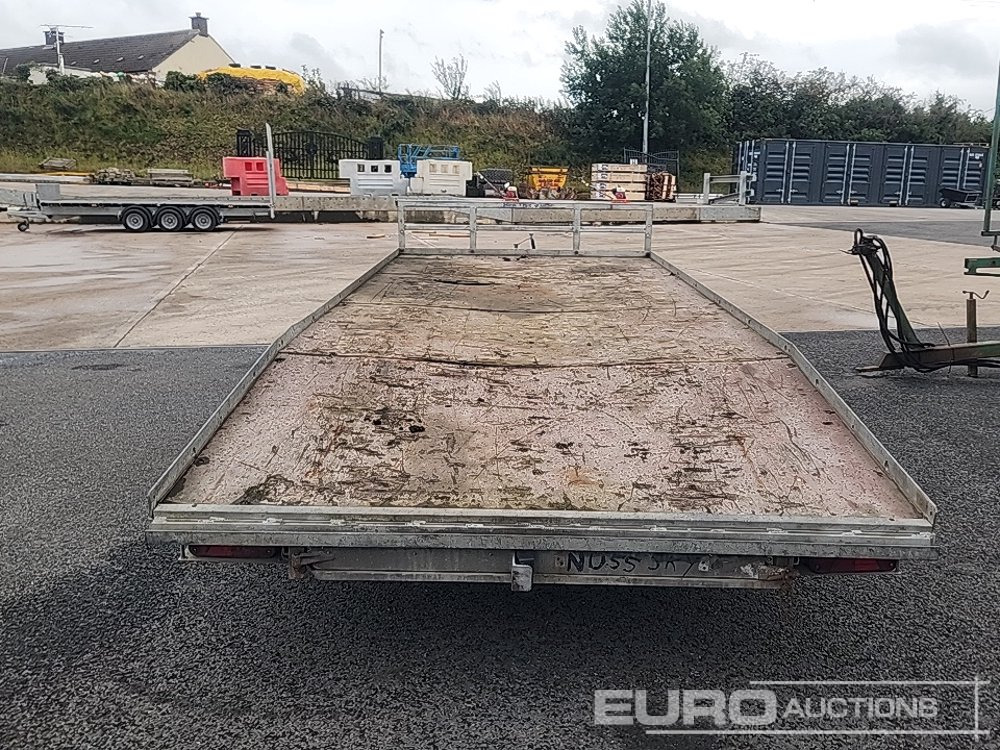 16' x 6' 6" Twin Axle Plant Trailer - Remorque porte engin: photos 4 16' x 6' 6" Twin Axle Plant Trailer - Remorque porte engin: photos 4