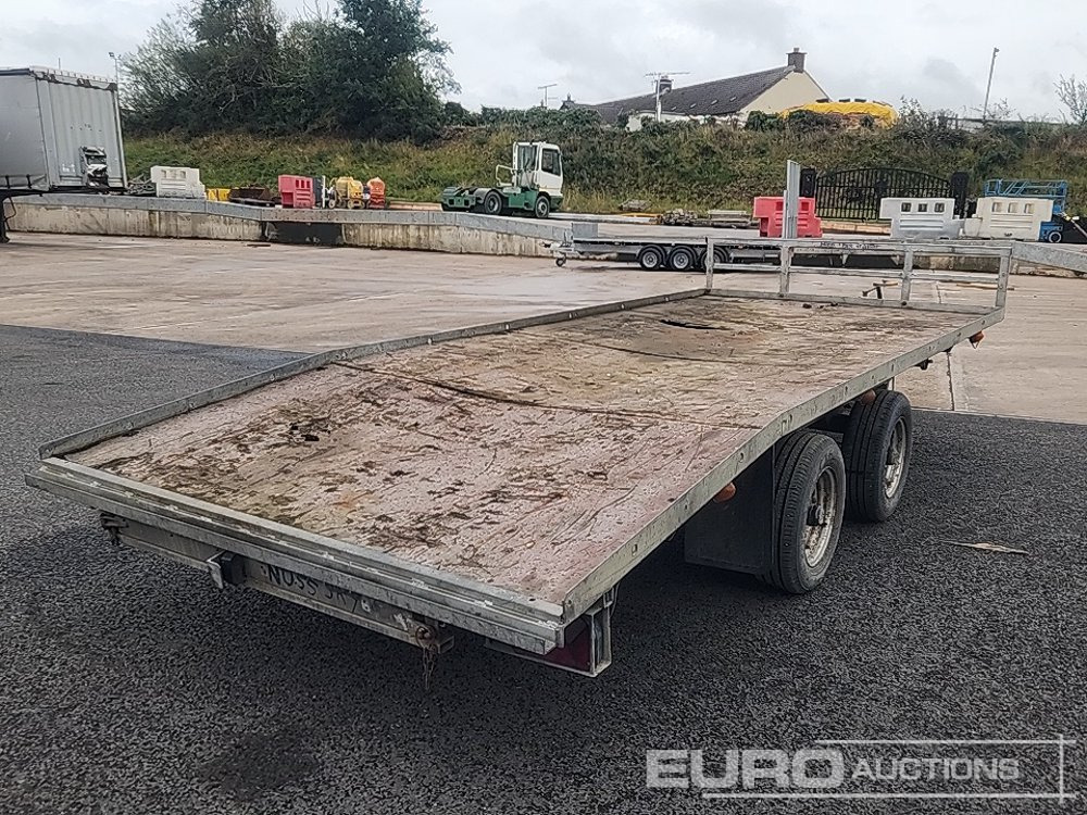 16' x 6' 6" Twin Axle Plant Trailer - Remorque porte engin: photos 5 16' x 6' 6" Twin Axle Plant Trailer - Remorque porte engin: photos 5