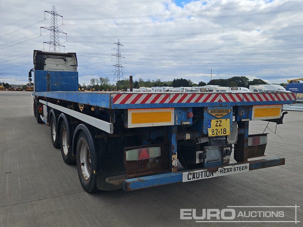 2004 BrosHAUS Tri Axle Extendable Ballast Trailer, Rear Steer - Remorque plateau: photos 3 2004 BrosHAUS Tri Axle Extendable Ballast Trailer, Rear Steer - Remorque plateau: photos 3