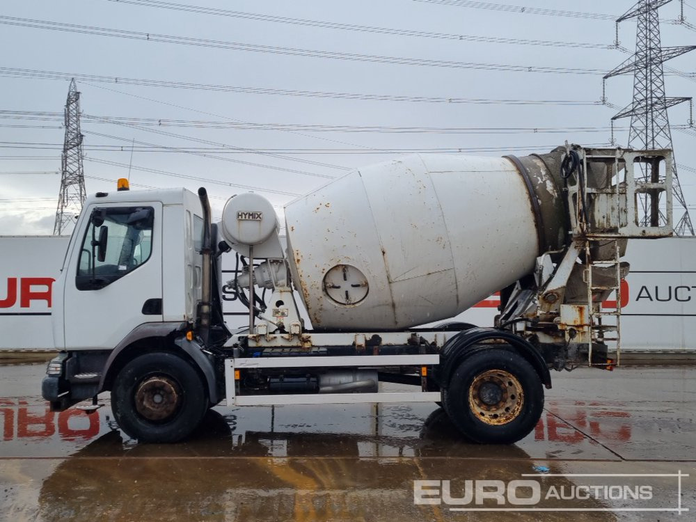 2007 Renault 4x2 Cement Mixer Lorry, Hymix Mixer, A/C (Reg. Docs. & Plating Certificate Available) - Camion malaxeur: photos 2 2007 Renault 4x2 Cement Mixer Lorry, Hymix Mixer, A/C (Reg. Docs. & Plating Certificate Available) - Camion malaxeur: photos 2