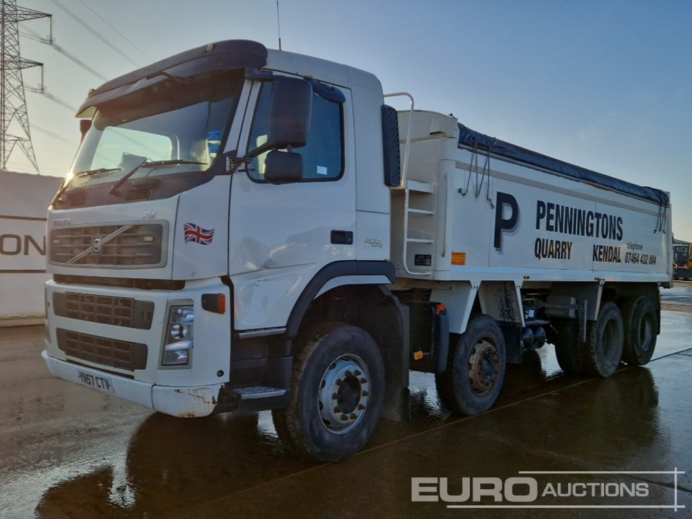 2007 Volvo FM400 - Camion benne: photos 1 2007 Volvo FM400 - Camion benne: photos 1