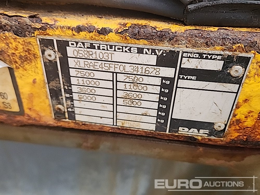 Camion benne 2008 DAF LF45.160: photos 39 Camion benne 2008 DAF LF45.160: photos 39