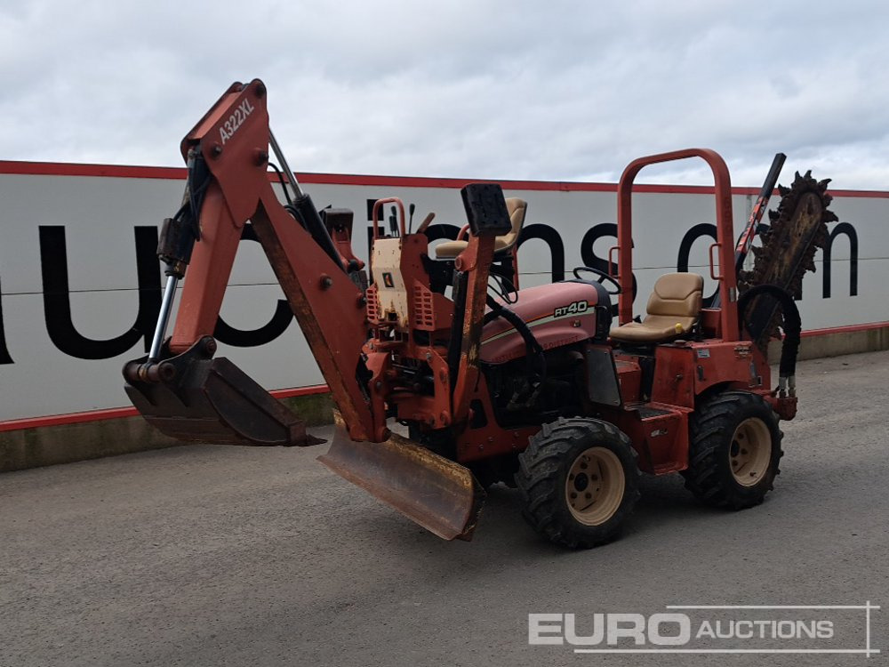 2009 Ditch Witch RT40 - Trancheuse: photos 2 2009 Ditch Witch RT40 - Trancheuse: photos 2