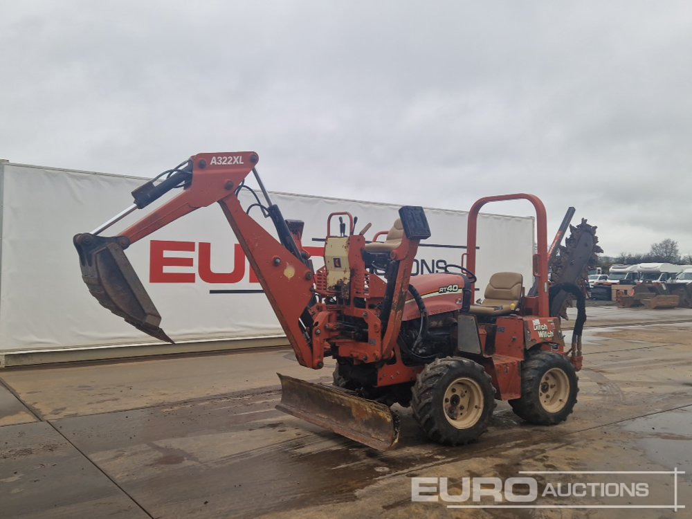 2009 Ditch Witch RT40 - Trancheuse: photos 1 2009 Ditch Witch RT40 - Trancheuse: photos 1