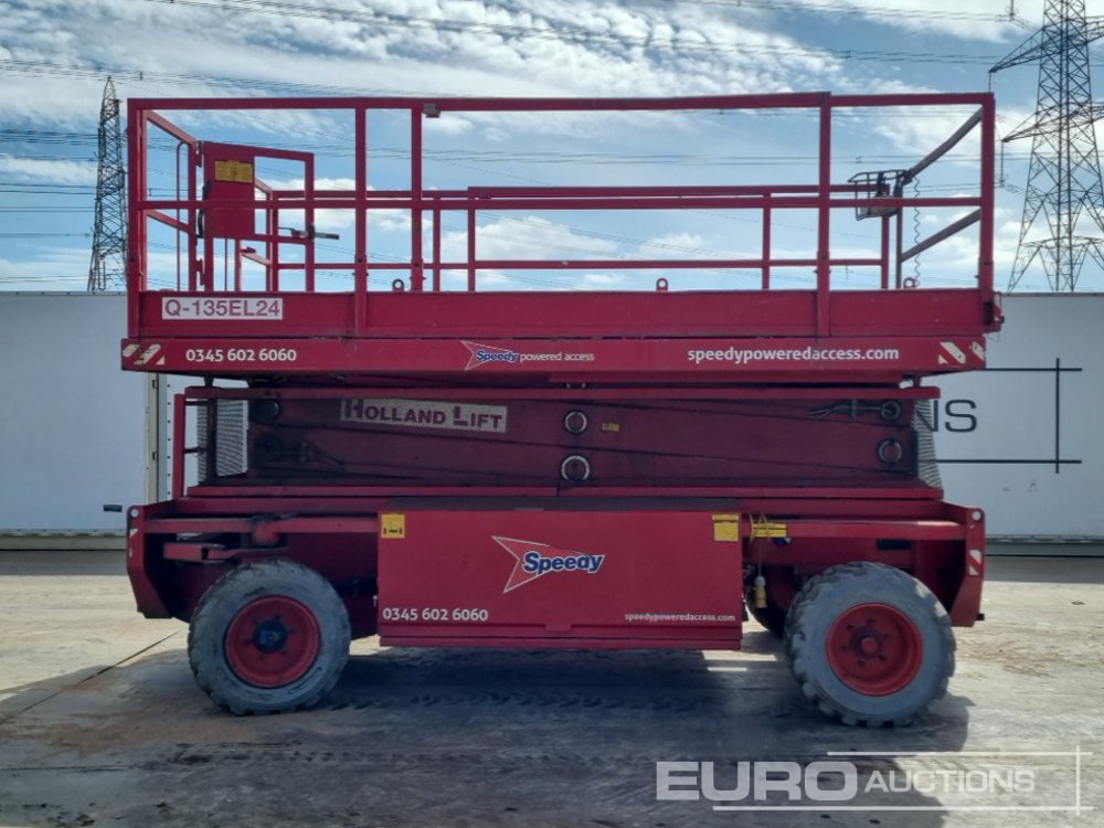 2009 Holland Lift Monostar 0-135EL24 Electric Scissor Lift, 15.5m Working Height, 750kg Platform Capacity, Extending Deck - Nacelle: photos 2 2009 Holland Lift Monostar 0-135EL24 Electric Scissor Lift, 15.5m Working Height, 750kg Platform Capacity, Extending Deck - Nacelle: photos 2