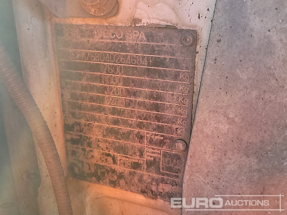 Camion benne 2009 Iveco ML75E16: photos 31