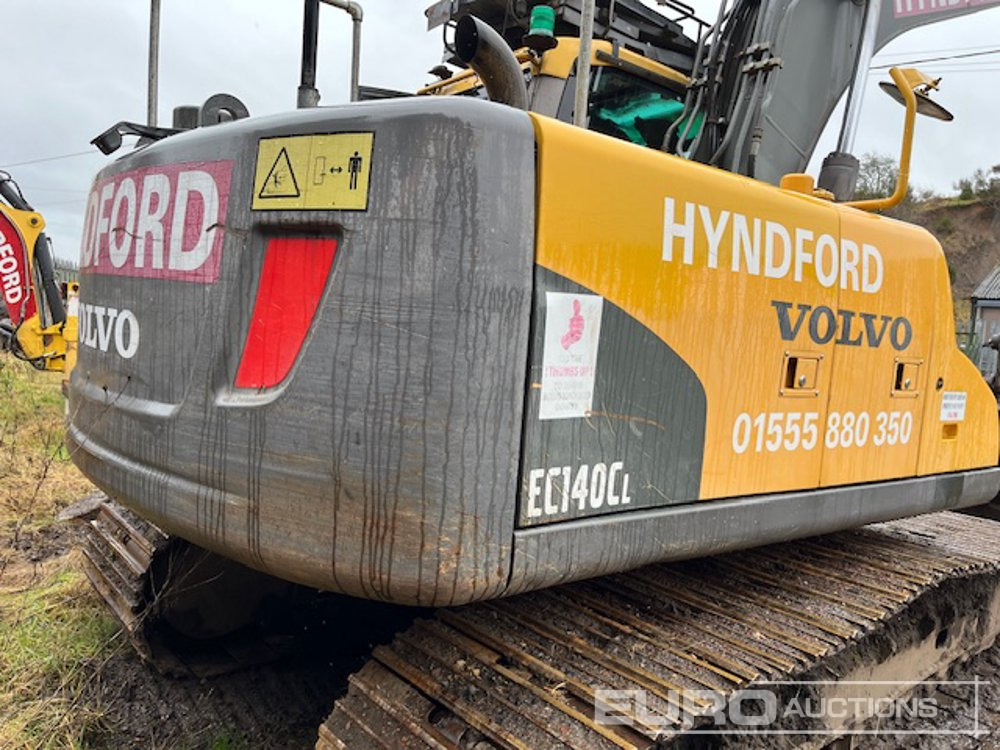2010 Volvo EC140CL - Pelle sur chenille: photos 3 2010 Volvo EC140CL - Pelle sur chenille: photos 3