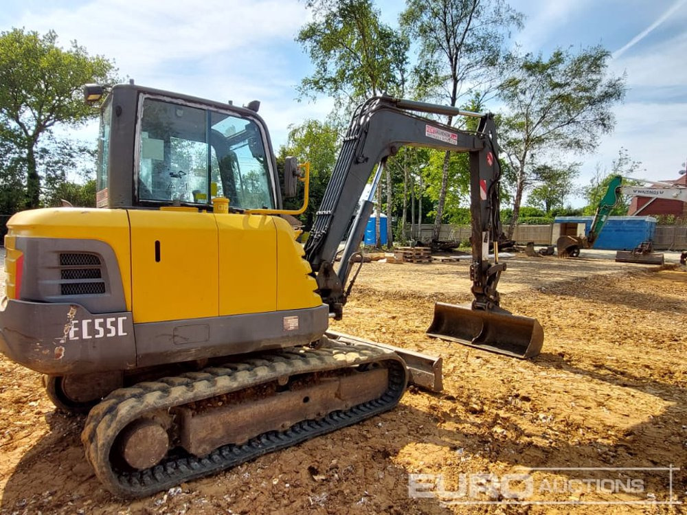 2010 Volvo EC55C - Mini pelle: photos 5 2010 Volvo EC55C - Mini pelle: photos 5