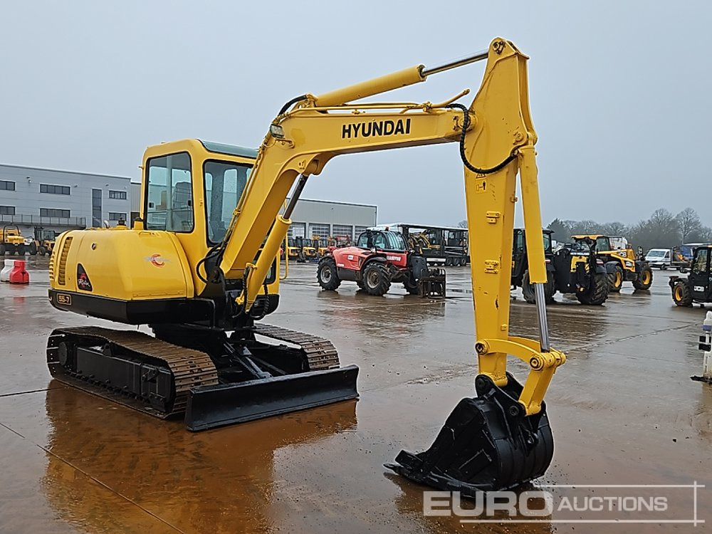 Mini pelle 2011 Hyundai R55-7: photos 7