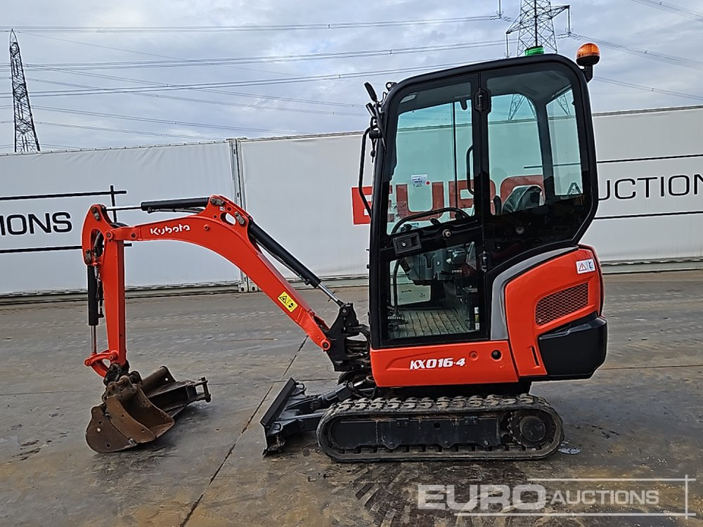 2011 Kubota KX016-4 - Mini pelle: photos 2 2011 Kubota KX016-4 - Mini pelle: photos 2