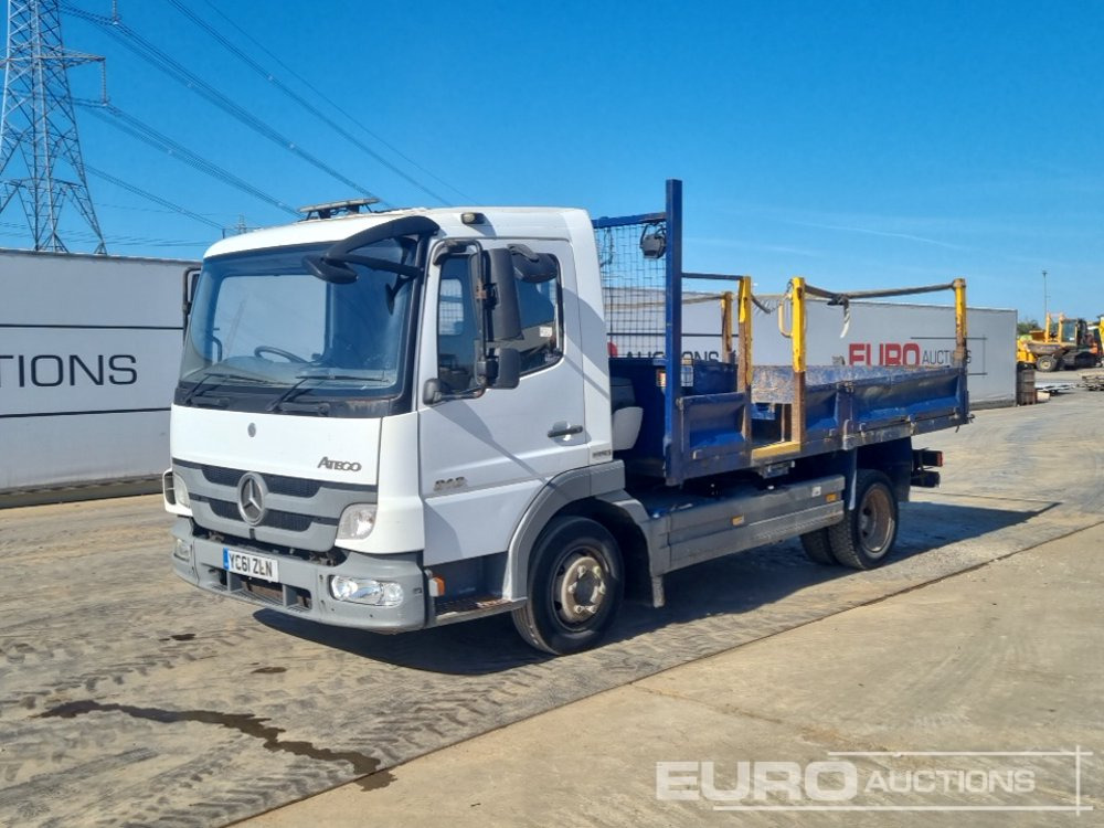 2011 Mercedes Atego 816 - Camion benne: photos 1 2011 Mercedes Atego 816 - Camion benne: photos 1