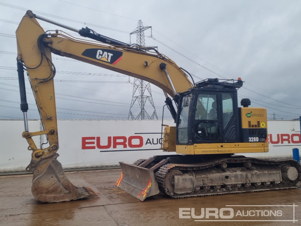 2012 CAT 328D - Pelle sur chenille: photos 1 2012 CAT 328D - Pelle sur chenille: photos 1