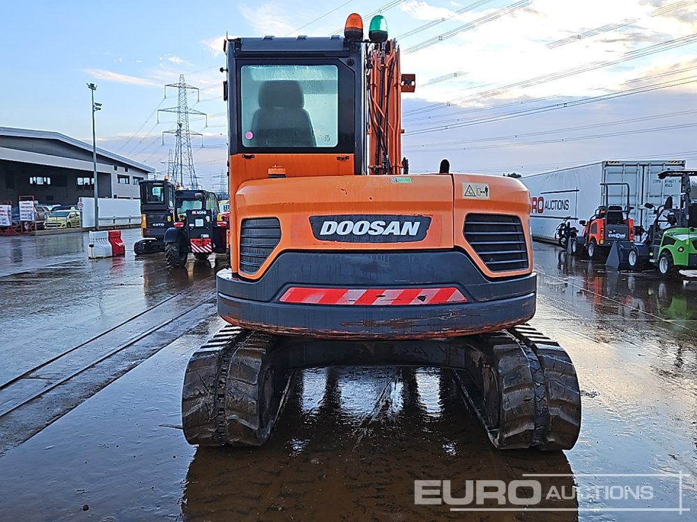 2012 Doosan DX80R - Mini pelle: photos 4 2012 Doosan DX80R - Mini pelle: photos 4