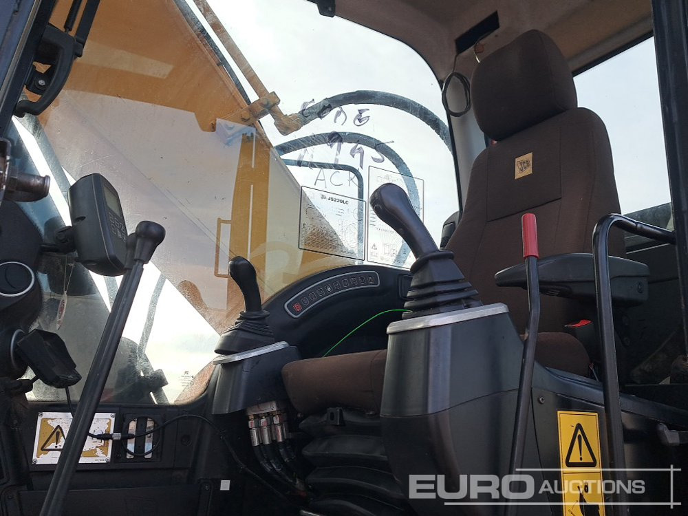 Pelle sur chenille 2012 JCB JS220LC: photos 34