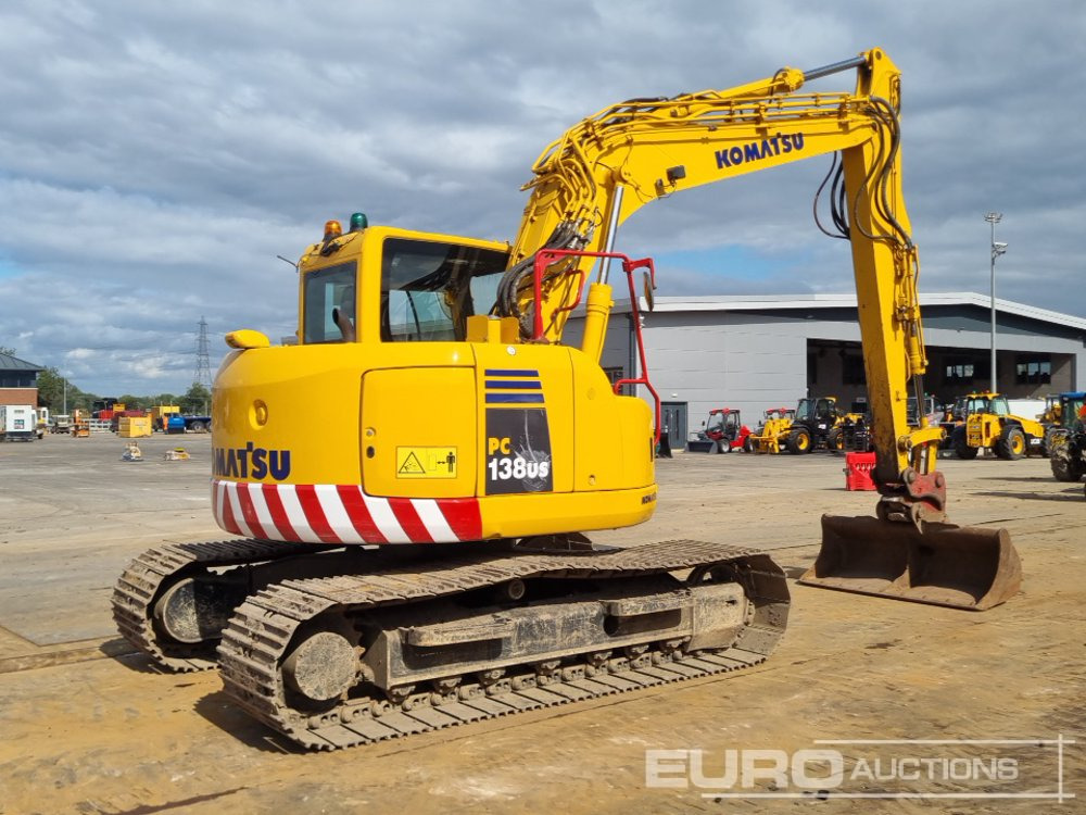 2012 Komatsu PC138US-8 - Pelle sur chenille: photos 5 2012 Komatsu PC138US-8 - Pelle sur chenille: photos 5