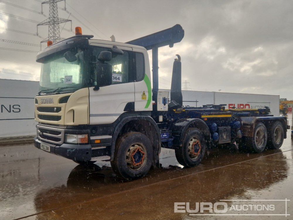 2012 Scania P360 - Camion ampliroll: photos 1 2012 Scania P360 - Camion ampliroll: photos 1