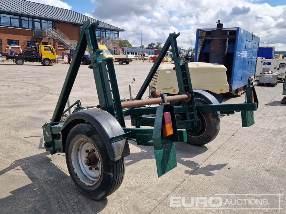 2012 TWS 3.5 Ton Single Axle Cable Reel Trailer - Remorque porte engin: photos 3 2012 TWS 3.5 Ton Single Axle Cable Reel Trailer - Remorque porte engin: photos 3