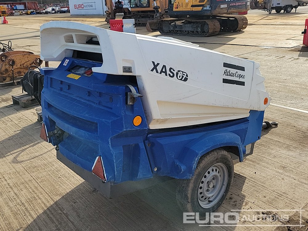 2013 Atlas Copco XAS67 - Compresseur d'air: photos 5 2013 Atlas Copco XAS67 - Compresseur d'air: photos 5