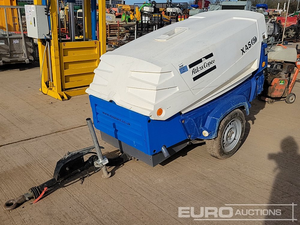 2013 Atlas Copco XAS67 - Compresseur d'air: photos 1 2013 Atlas Copco XAS67 - Compresseur d'air: photos 1