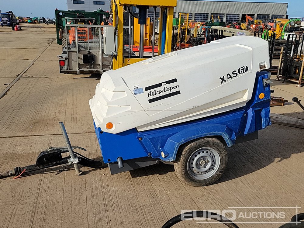 2013 Atlas Copco XAS67 - Compresseur d'air: photos 2 2013 Atlas Copco XAS67 - Compresseur d'air: photos 2