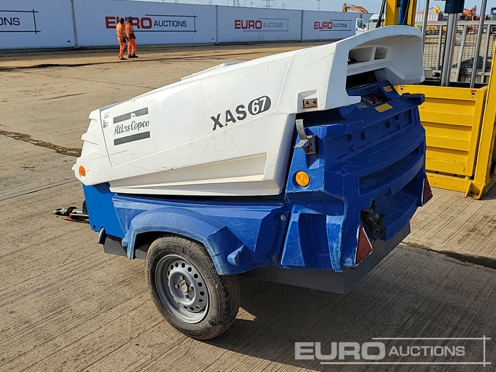 2013 Atlas Copco XAS67 - Compresseur d'air: photos 3 2013 Atlas Copco XAS67 - Compresseur d'air: photos 3