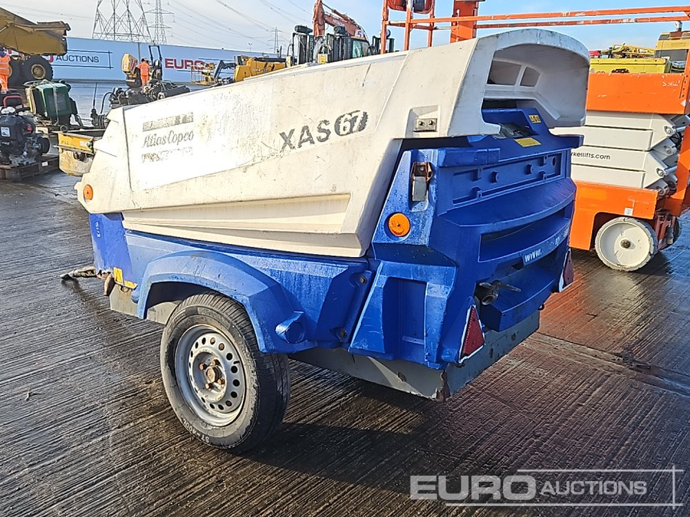 2013 Atlas Copco XAS67 - Compresseur d'air: photos 3 2013 Atlas Copco XAS67 - Compresseur d'air: photos 3