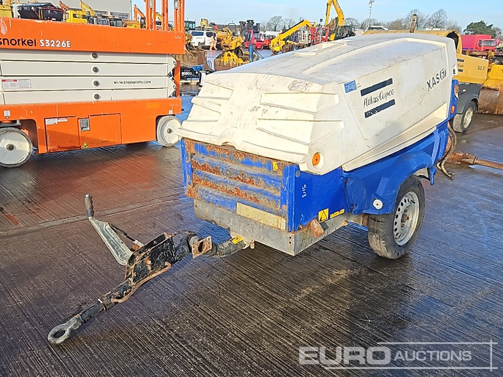 2013 Atlas Copco XAS67 - Compresseur d'air: photos 1 2013 Atlas Copco XAS67 - Compresseur d'air: photos 1