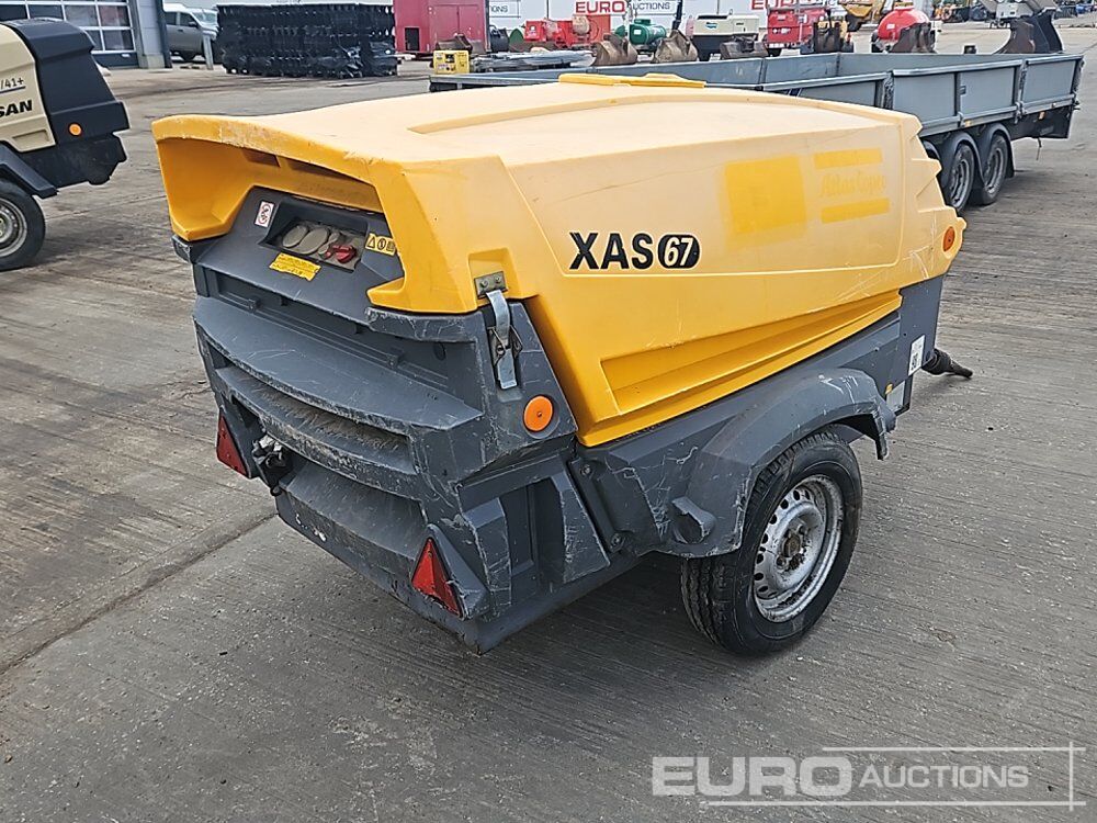 2013 Atlas Copco XAS67 - Compresseur d'air: photos 5 2013 Atlas Copco XAS67 - Compresseur d'air: photos 5