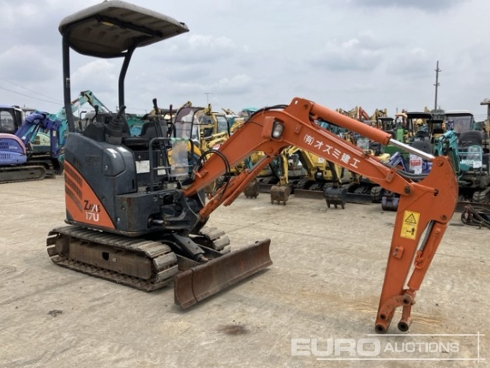 2013 Hitachi ZX17U-2 - Mini pelle: photos 4 2013 Hitachi ZX17U-2 - Mini pelle: photos 4
