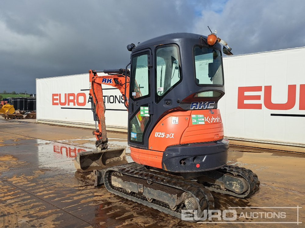 2013 Kubota U25-3EU - Mini pelle: photos 3 2013 Kubota U25-3EU - Mini pelle: photos 3