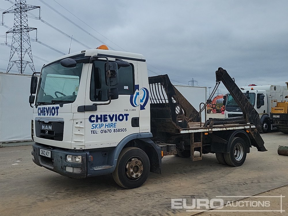 2013 MAN TGL7.180 - Camion multibenne: photos 1 2013 MAN TGL7.180 - Camion multibenne: photos 1