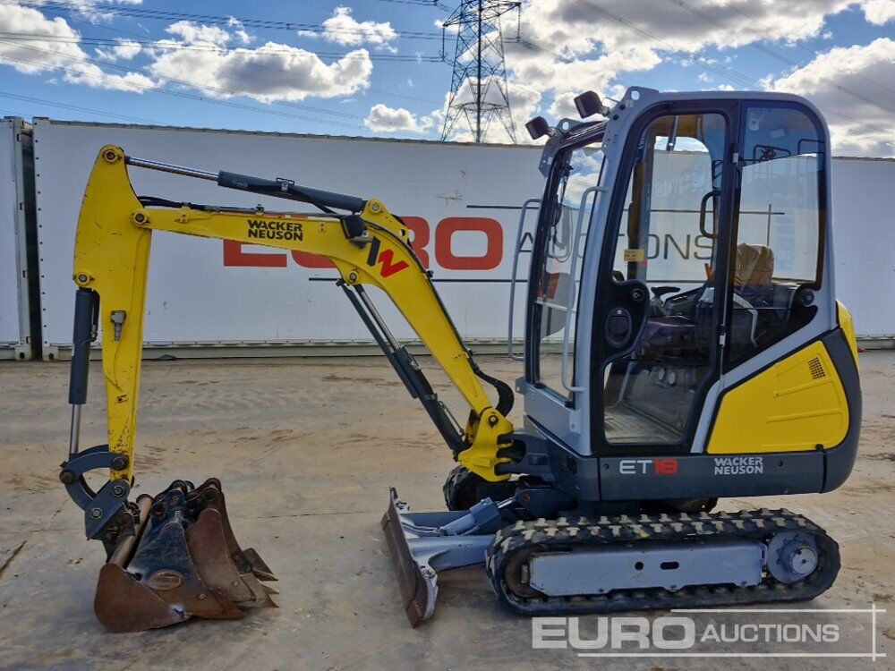 2013 Wacker Neuson ET18 - Mini pelle: photos 1 2013 Wacker Neuson ET18 - Mini pelle: photos 1