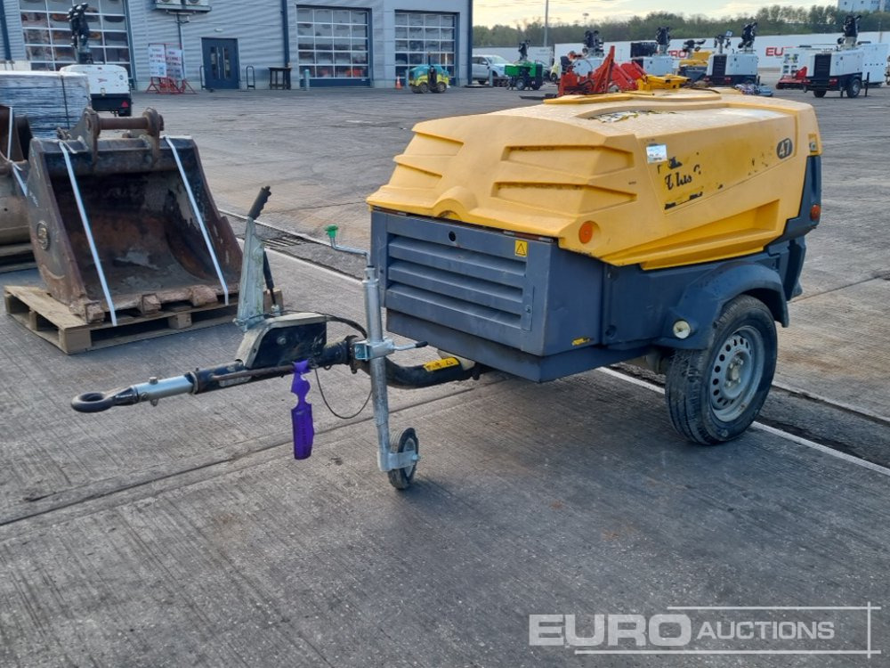 2014 Atlas Copco XAS47 - Compresseur d'air: photos 1 2014 Atlas Copco XAS47 - Compresseur d'air: photos 1