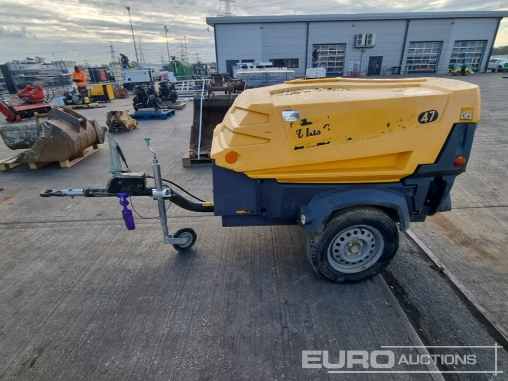 2014 Atlas Copco XAS47 - Compresseur d'air: photos 2 2014 Atlas Copco XAS47 - Compresseur d'air: photos 2