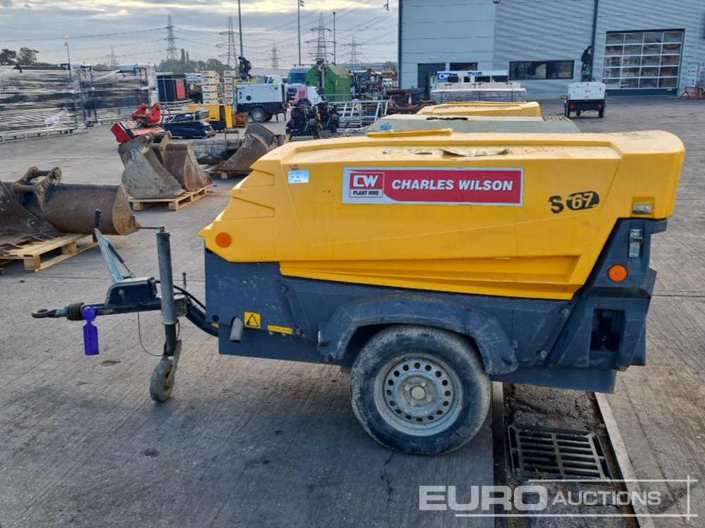 2014 Atlas Copco XAS67 - Compresseur d'air: photos 2 2014 Atlas Copco XAS67 - Compresseur d'air: photos 2