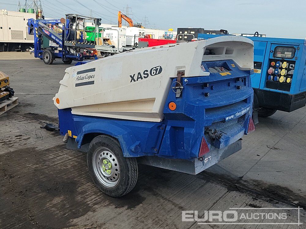 2014 Atlas Copco XAS67 - Compresseur d'air: photos 3 2014 Atlas Copco XAS67 - Compresseur d'air: photos 3