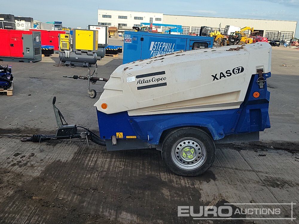 2014 Atlas Copco XAS67 - Compresseur d'air: photos 2 2014 Atlas Copco XAS67 - Compresseur d'air: photos 2