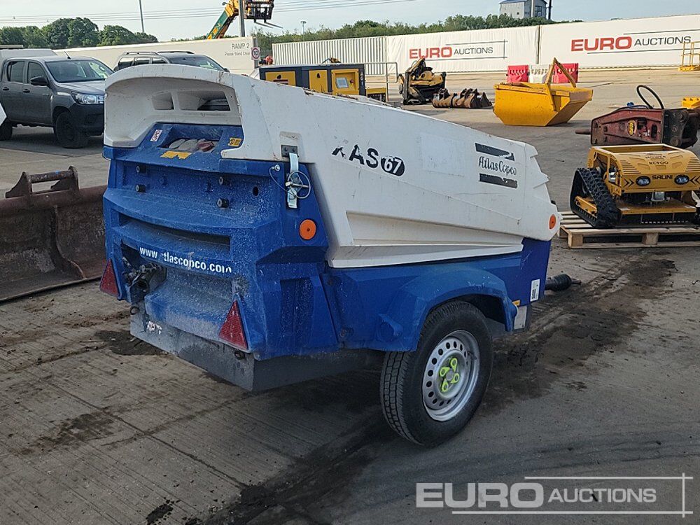 2014 Atlas Copco XAS67 - Compresseur d'air: photos 5 2014 Atlas Copco XAS67 - Compresseur d'air: photos 5