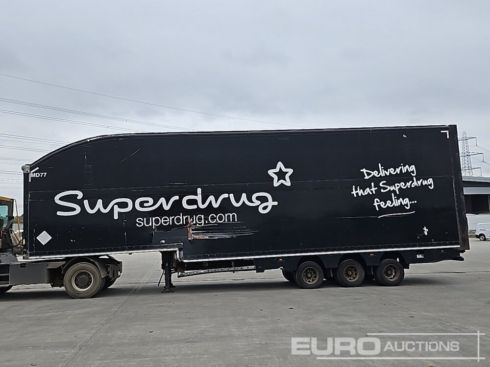 2014 Cartwright Tri Axle Step Frame Double Deck Box Trailer - Semi-remorque rideaux coulissants: photos 2 2014 Cartwright Tri Axle Step Frame Double Deck Box Trailer - Semi-remorque rideaux coulissants: photos 2