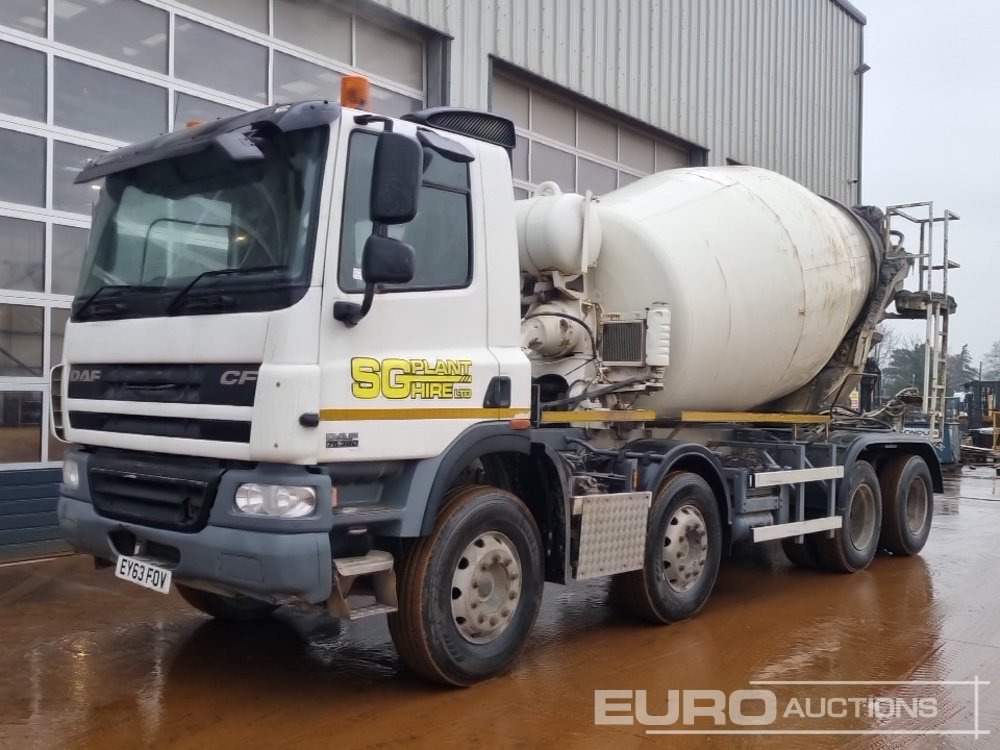 2014 DAF CF75.360 - Camion malaxeur: photos 1 2014 DAF CF75.360 - Camion malaxeur: photos 1