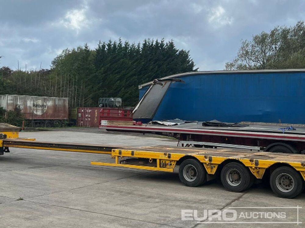 2014 Faymonville 4 Axle 73 Ton Step Frame Extendable Low Loader Trailer, Rear Steer Axles, Hydraulic Powered Out Flip Toe Ramps, Full Galvanised Chassis, Winch, Neck Ramps, Sliding Bolster ( Will Be S - Semi-remorque surbaissé: photos 1 2014 Faymonville 4 Axle 73 Ton Step Frame Extendable Low Loader Trailer, Rear Steer Axles, Hydraulic Powered Out Flip Toe Ramps, Full Galvanised Chassis, Winch, Neck Ramps, Sliding Bolster ( Will Be S - Semi-remorque surbaissé: photos 1