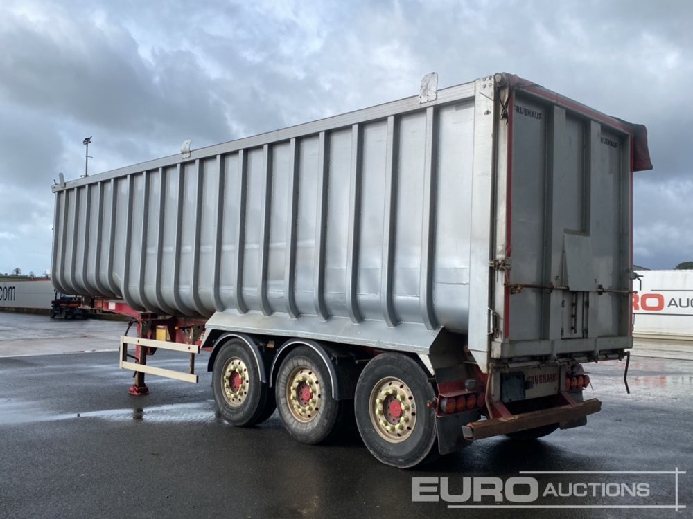 2014 Fruehauf Tri Axle Bulk Tipping Trailer, Roll Over Cover - Semi-remorque benne: photos 3 2014 Fruehauf Tri Axle Bulk Tipping Trailer, Roll Over Cover - Semi-remorque benne: photos 3