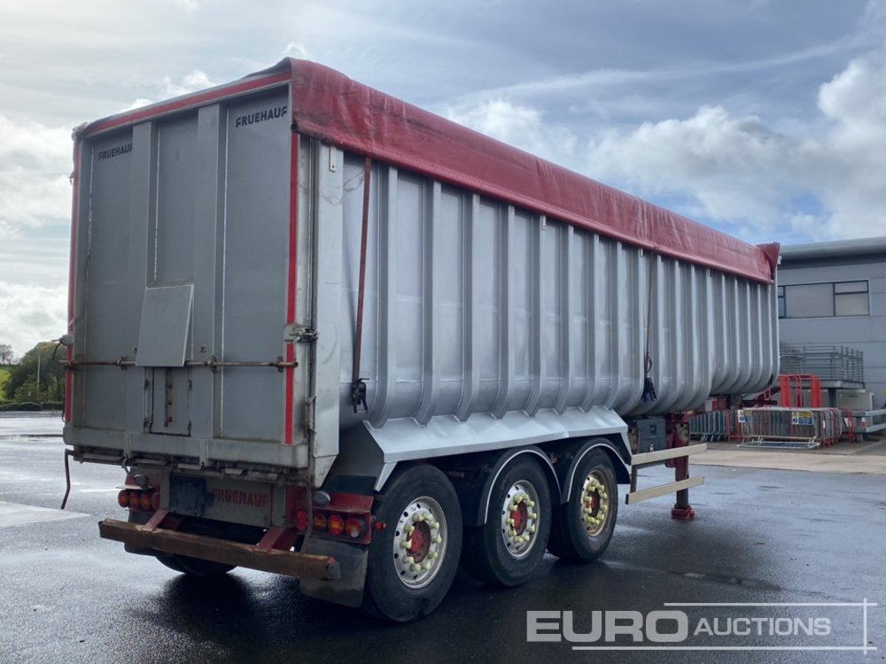 2014 Fruehauf Tri Axle Bulk Tipping Trailer, Roll Over Cover - Semi-remorque benne: photos 5 2014 Fruehauf Tri Axle Bulk Tipping Trailer, Roll Over Cover - Semi-remorque benne: photos 5