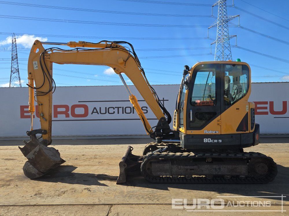 2014 Hyundai R80CR-9 - Pelle: photos 2 2014 Hyundai R80CR-9 - Pelle: photos 2