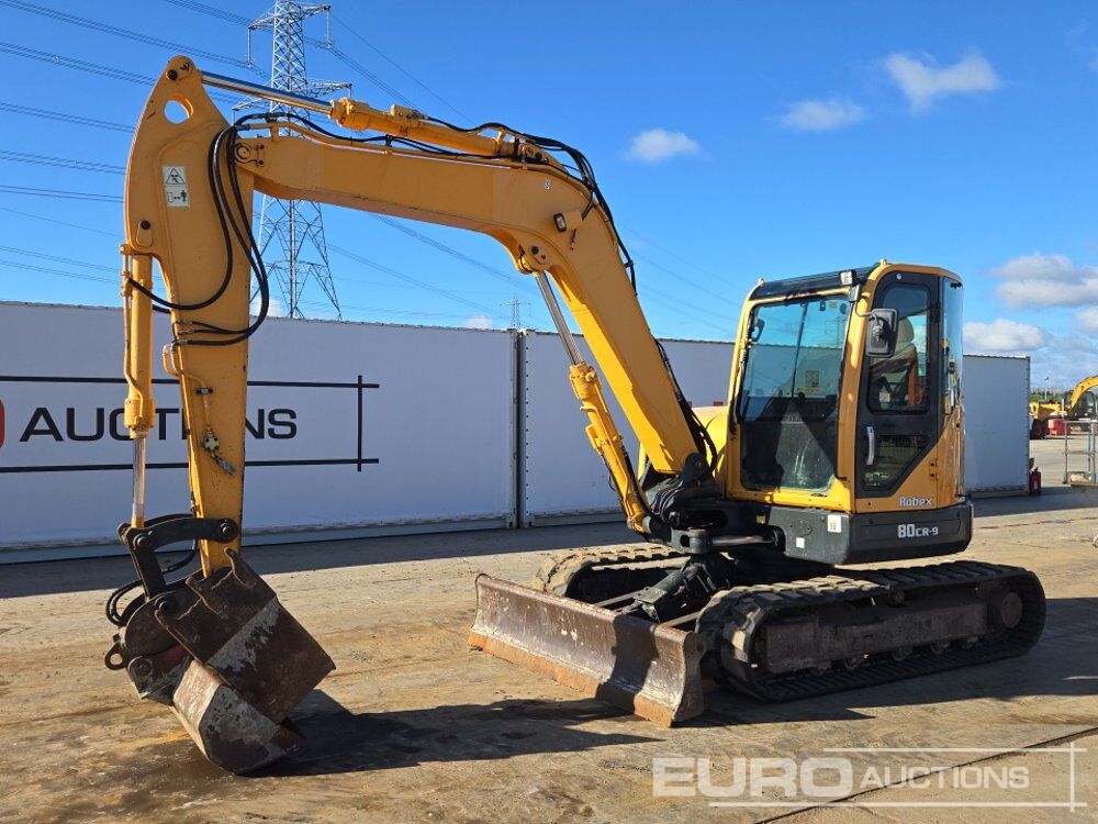 2014 Hyundai R80CR-9 - Pelle: photos 1 2014 Hyundai R80CR-9 - Pelle: photos 1