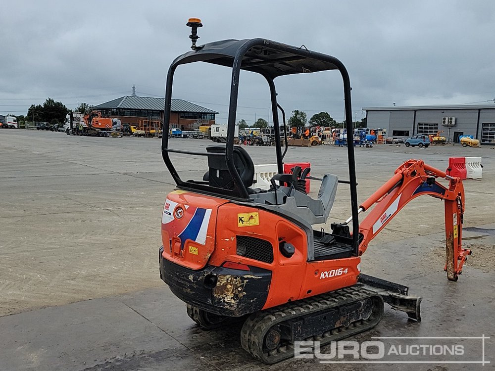 2014 Kubota KX016-4 - Mini pelle: photos 5 2014 Kubota KX016-4 - Mini pelle: photos 5