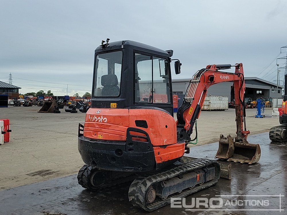 2014 Kubota KX101-3A3 - Mini pelle: photos 5 2014 Kubota KX101-3A3 - Mini pelle: photos 5